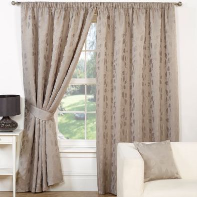 See more information about the Trieste Curtains (45" Width x 54" Drop) - Mink